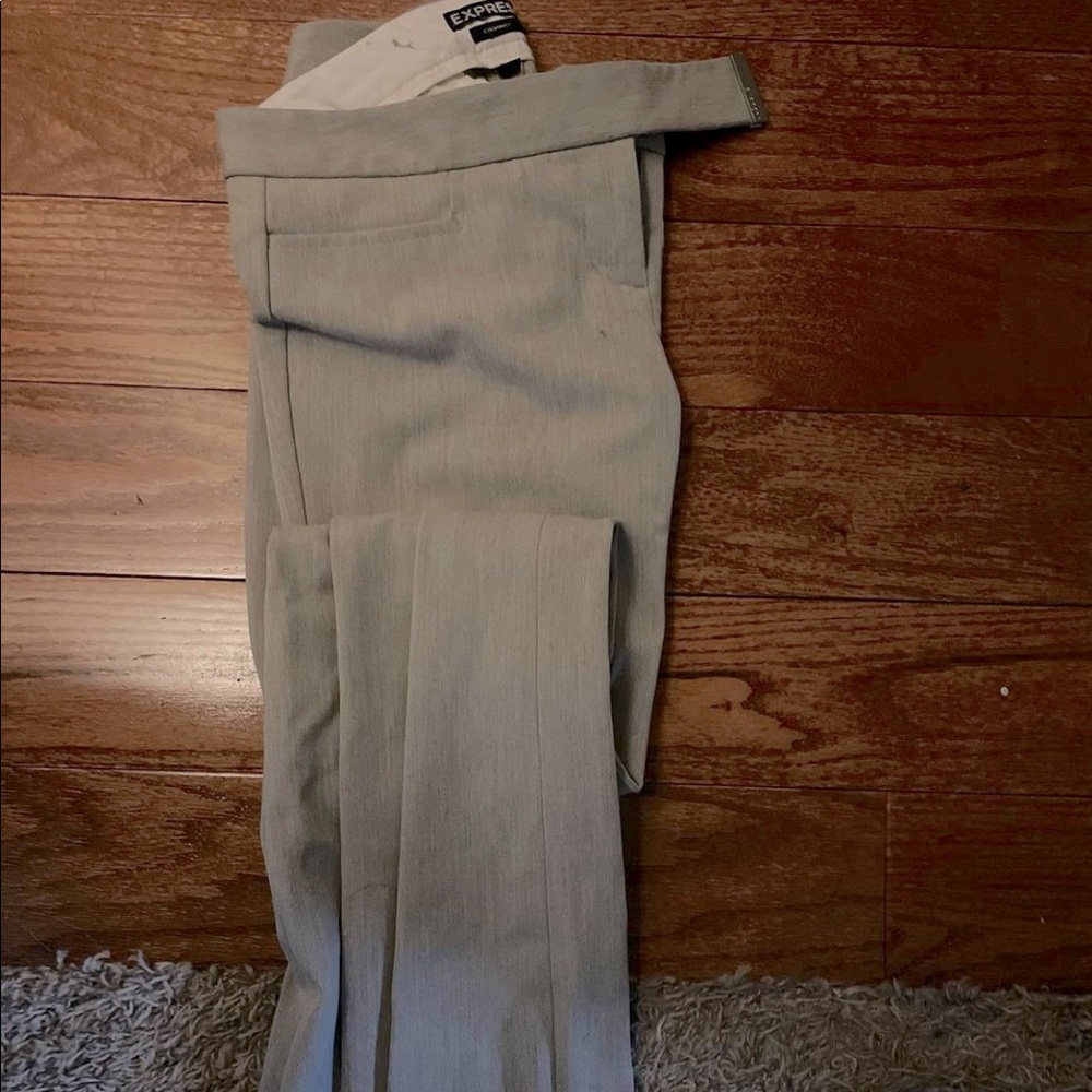 Express Dress Pants, Khaki colored